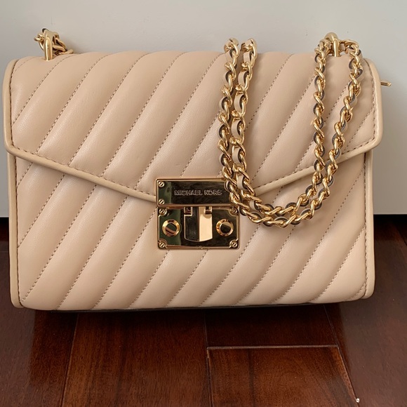 Beige Micheal kors shoulder/crossbody bag in beige - Picture 1 of 3